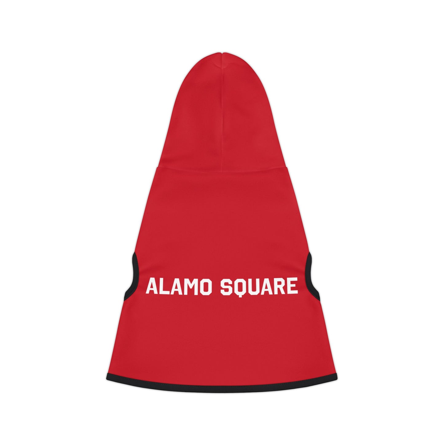 ALAMO SQUARE - PET HOODIE RED