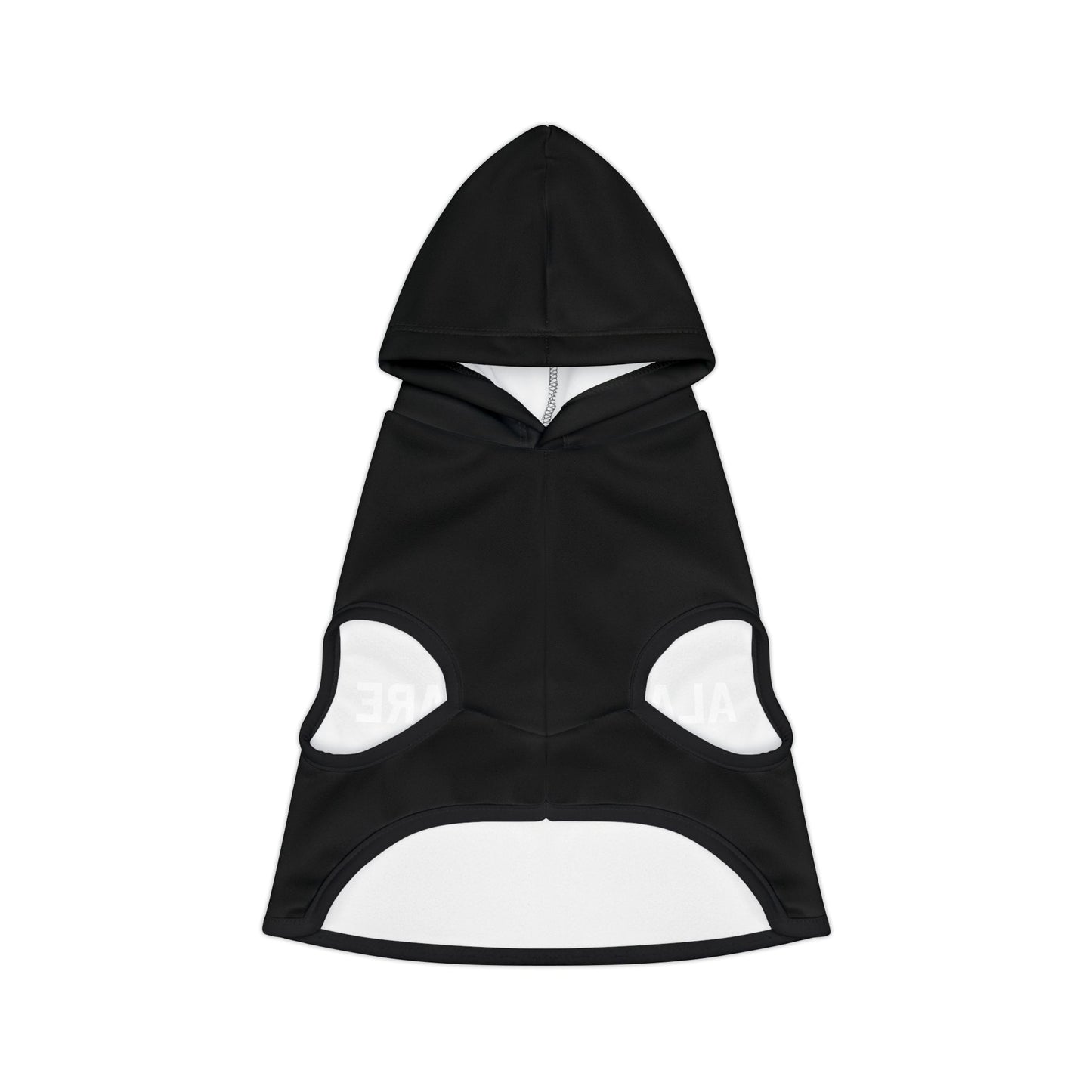 ALMAO SQUARE - PET HOODIE BLK