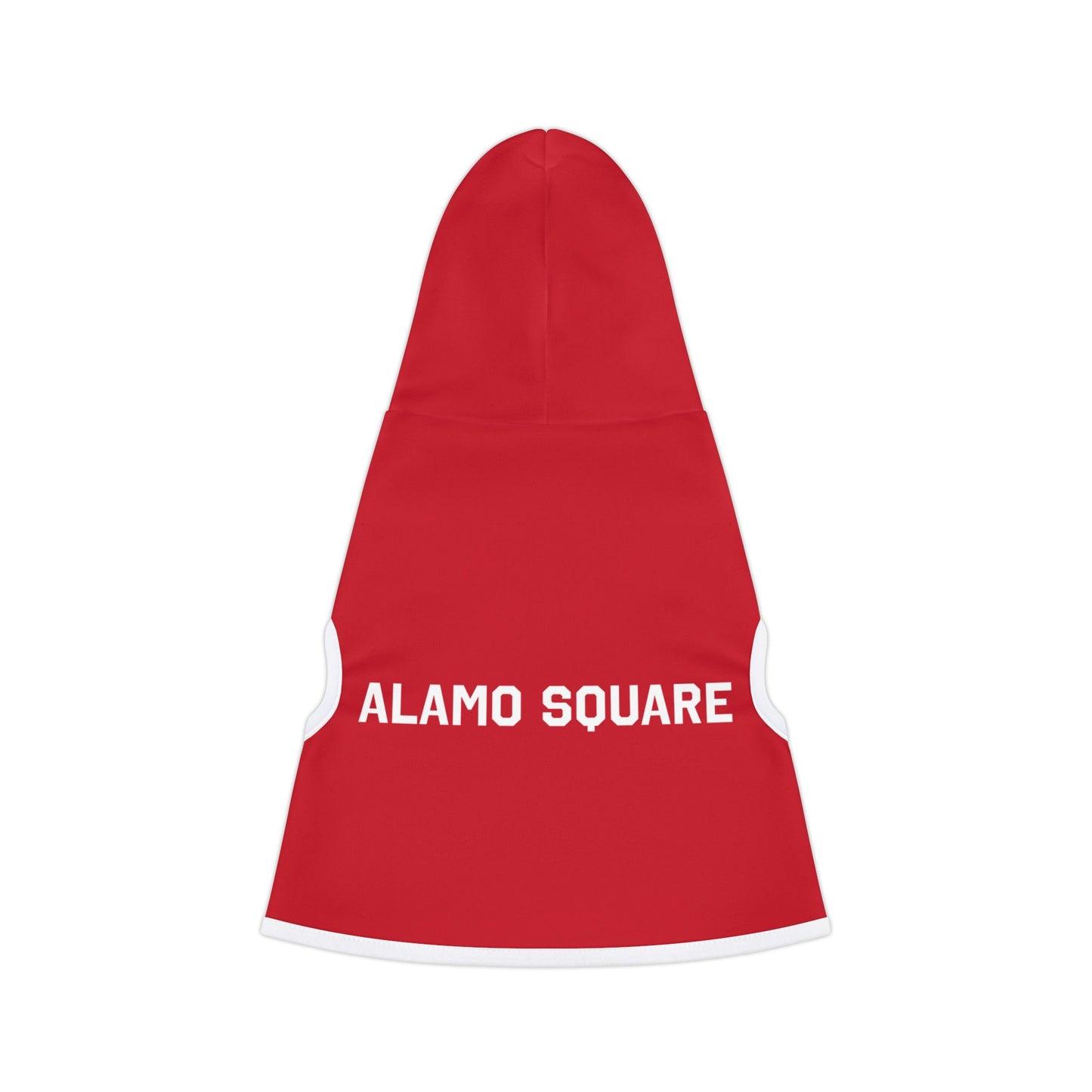 ALAMO SQUARE - PET HOODIE RED